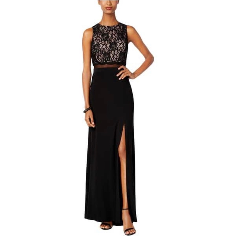 (NWOT)NightWay Lace Bodice Dress